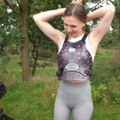 Affe auf Bike 