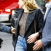 Amber Heard braless