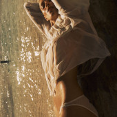 Anja Rubik see through