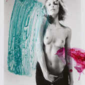 Anja Rubik topless