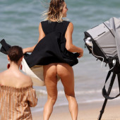Ashley Hart upskirt