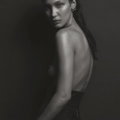 Bella Hadid topless