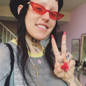 Brooke Candy tattoos