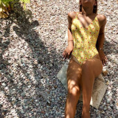 Carmen Ferreri swimsuit