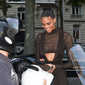 Cindy Bruna nip slip