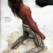 Daria Werbowy topless