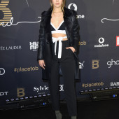 Elena Carriere braless