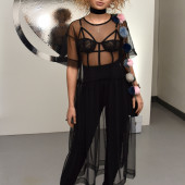 Ella Eyre braless