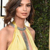 Emily Ratajkowski braless