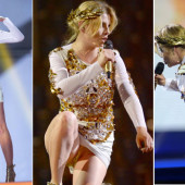 Emma Marrone upskirt