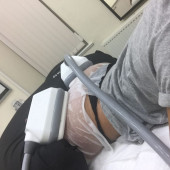 Faye Brookes oops