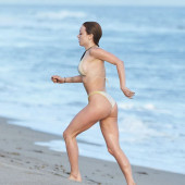 Francesca Eastwood beach