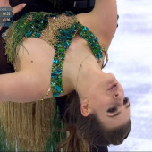 Gabriella Papadakis nip slip