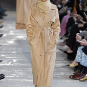Halima Aden runway