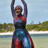 Halima Aden sports illustrated