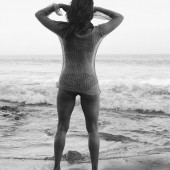 Halle Berry beach