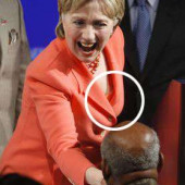 Hillary Clinton oops