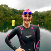 Jazmin Carlin swimming