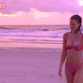 Joelle Carter bikini scene