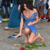 Justyna Steczkowska upskirt