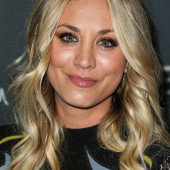 Kaley Cuoco closeup