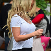 Katie Price braless