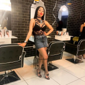 Khanyi Mbau feet
