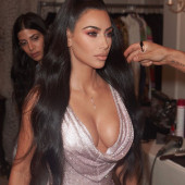 Kim Kardashian cleavage