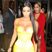 Kim Kardashian cleavage