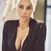 Kim Kardashian cleavage