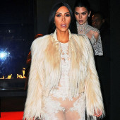 Kim Kardashian pantyless