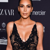 Kim Kardashian see through