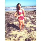 Liza Koshy beach