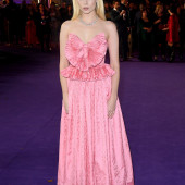 Lucy Boynton braless