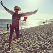 Madeleine Mantock bikini