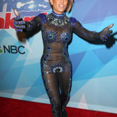Melanie Brown no underwear