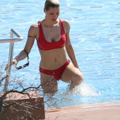Michelle Hunziker oops