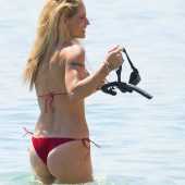 Michelle Hunziker oops