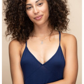 Mina El Hammani braless