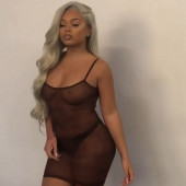 Miss Mulatto see through