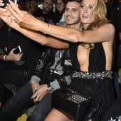 Paris Hilton braless