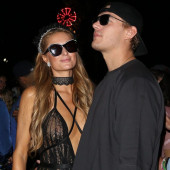 Paris Hilton see through
