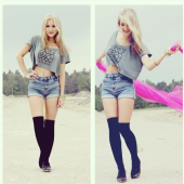 Pauline Angert overknees