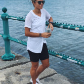 Rachel Daly off court