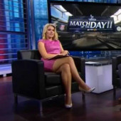 Rebecca Lowe oops