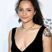Sasha Lane braless