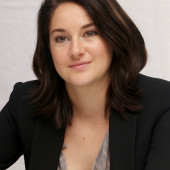 Shailene Woodley downblouse