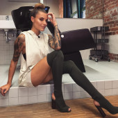 Sophia Thomalla upskirt