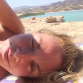 Tamzin Outhwaite beach