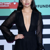 Vanessa White cleavage